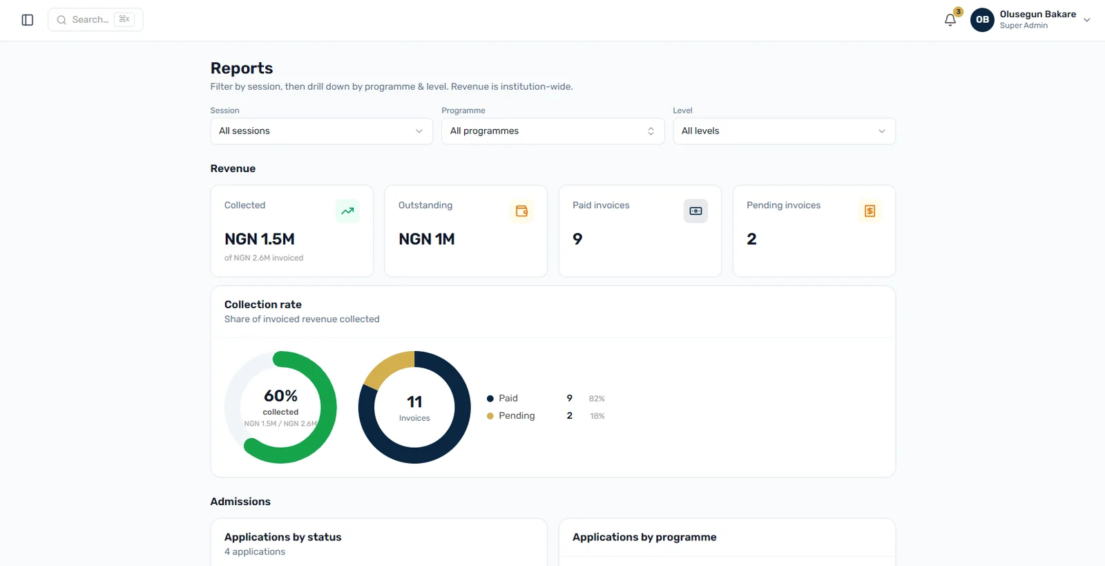 LTEduSuite interface